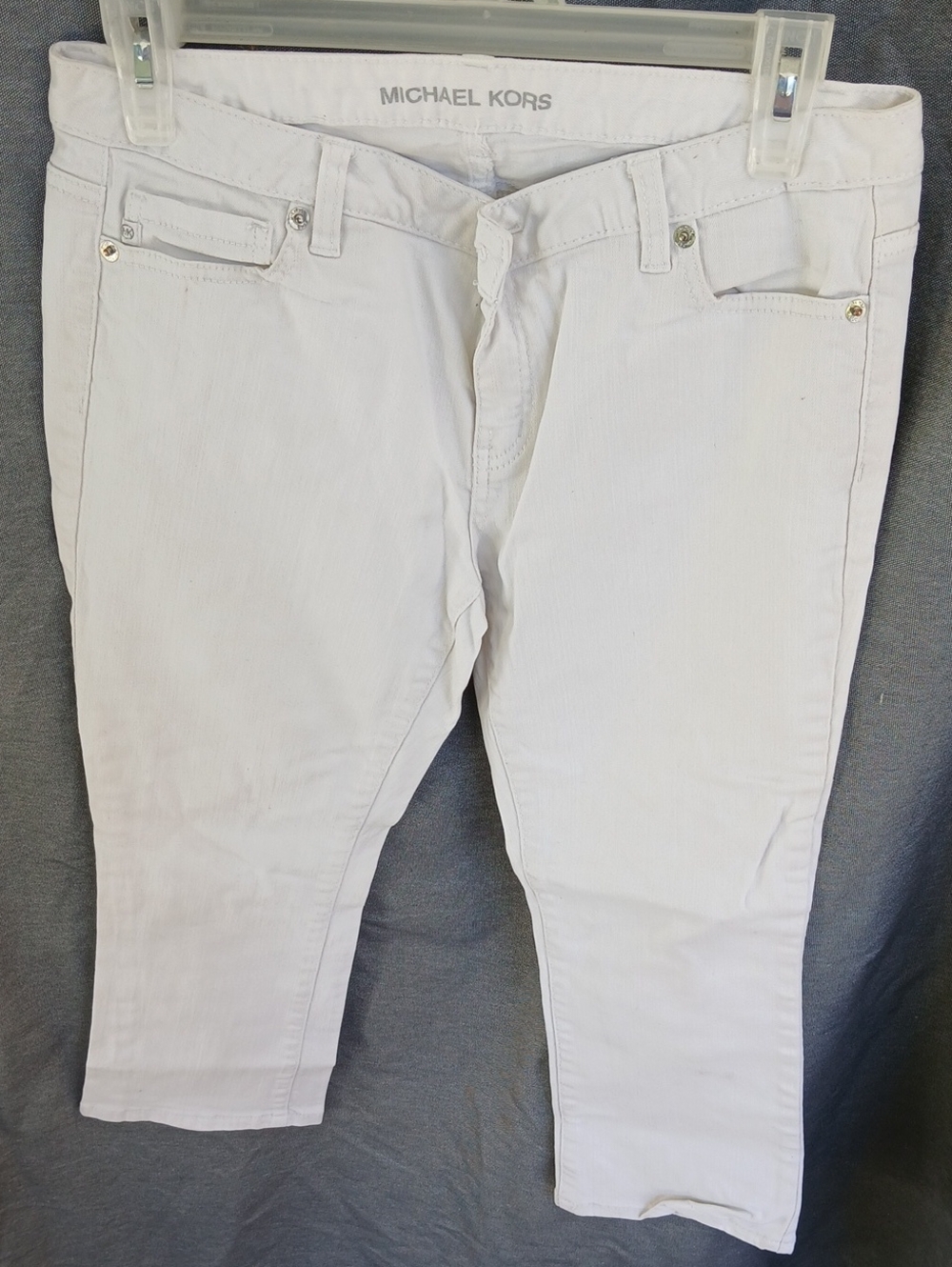 Michael Kors White Cropped Women's Jeans